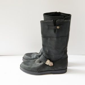 80s - SUSAN BENNIS - WARREN EDWARDS - Boots - Men's - 10 - BLK Leather